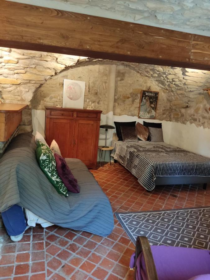 Ardeche Les Cigales, Studio Murier Piscine Partagee Grospierres Buitenkant foto