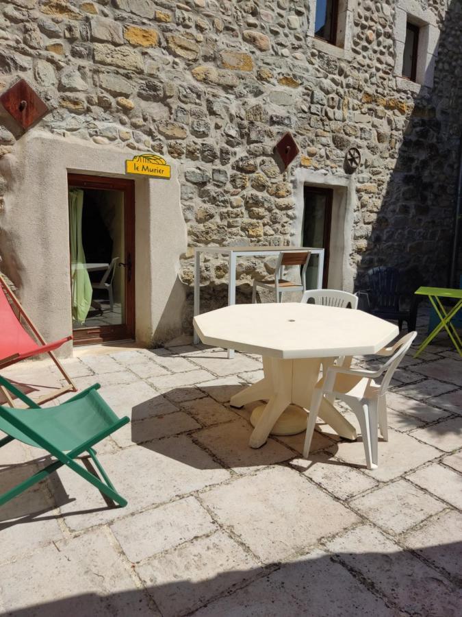 Ardeche Les Cigales, Studio Murier Piscine Partagee Grospierres Buitenkant foto