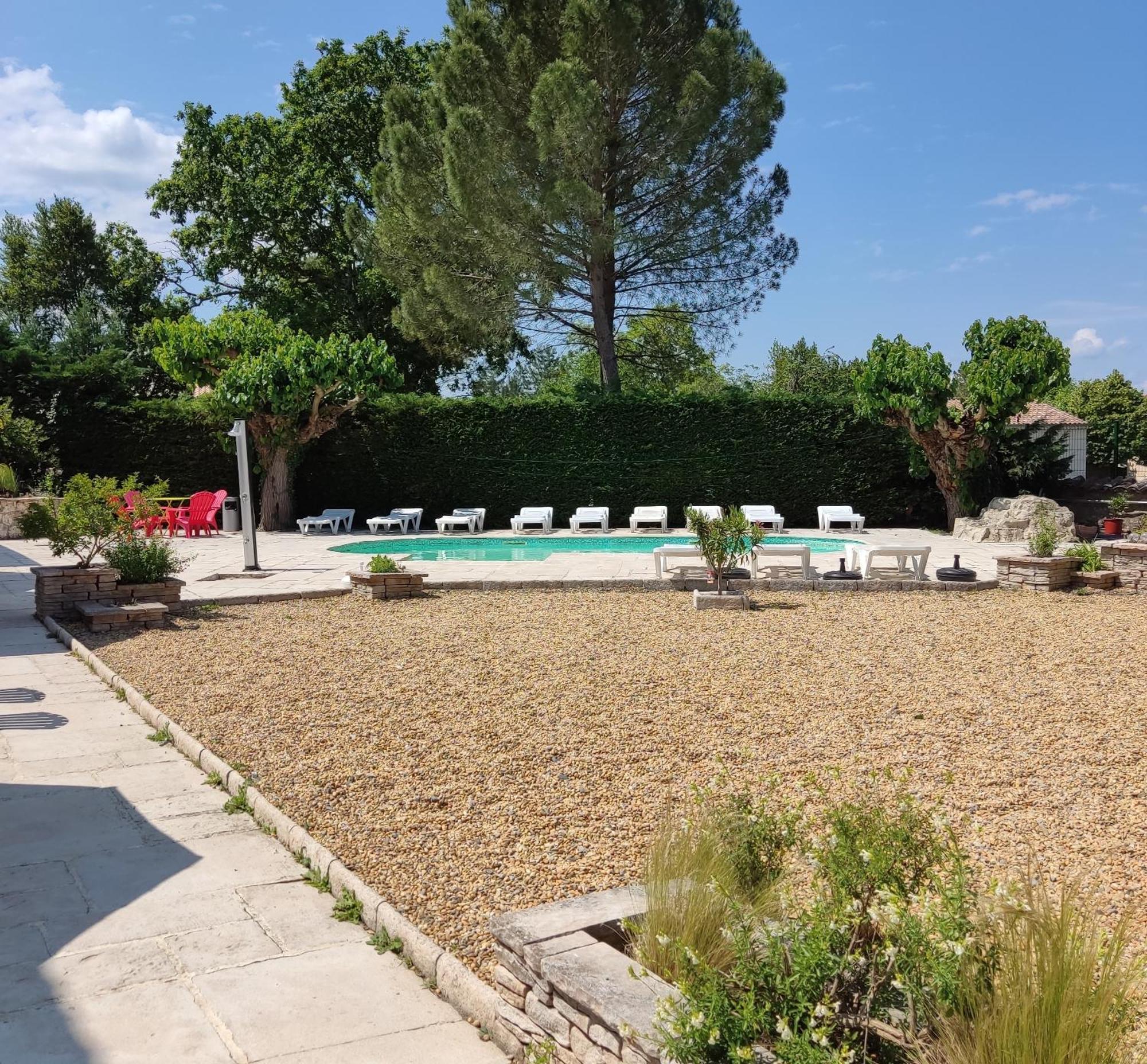 Ardeche Les Cigales, Studio Murier Piscine Partagee Grospierres Buitenkant foto